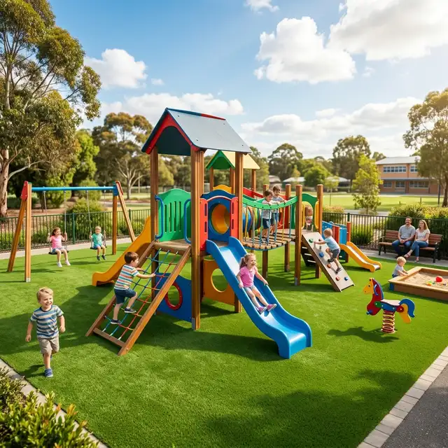 Grama para Playground Infantil e Escolas